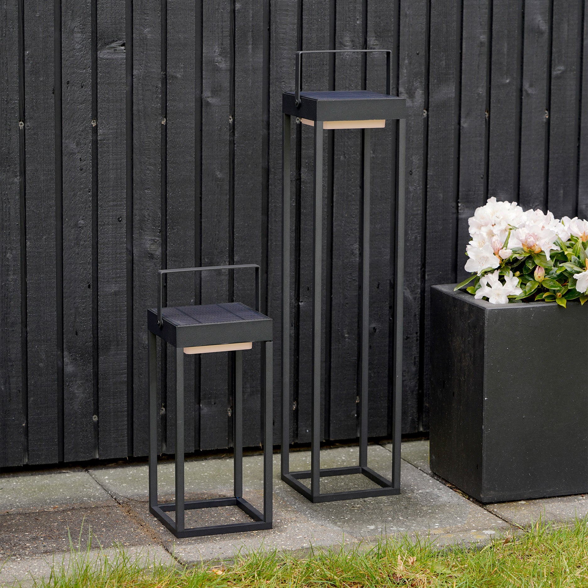 Kylo II LED Laterne mit Solarzelle H60
